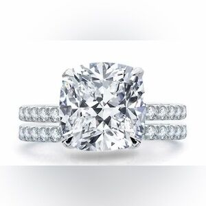 ITALO JEWELRY Elegant Sterling Silver Wedding Set